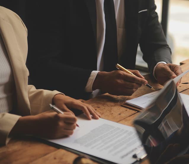 Gavel and justice scale